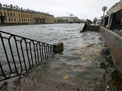 Петербург могло затопить.